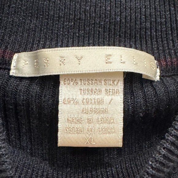 Perry Ellis Women’s Ribbed Tussan Silk Ribbed Sweater - Picture 3 of 3